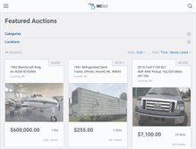 Tablet Screenshot of mibid.bidcorp.com
